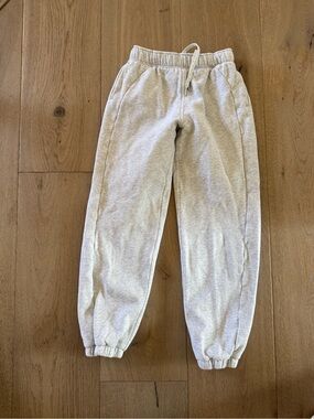 lululemon athletica Light Heather Gray Jogger Sweatpants